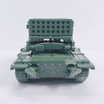 1/72 Scale TOS-1 Buratino Heavy Flamethrower System Russian Multiple Rocket Launcher Pre-built Plastic Collectible Model