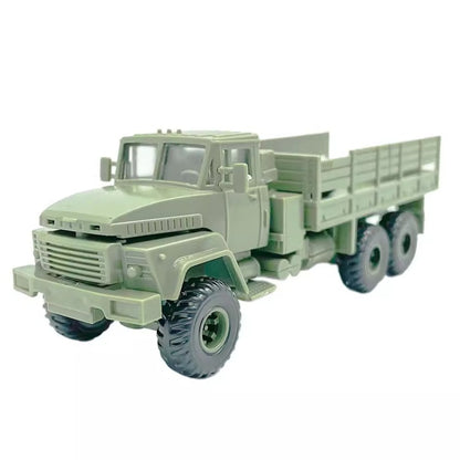 1/72 Scale KrAZ-260 Soviet Military Truck Pre-built Plastic Collectible Model