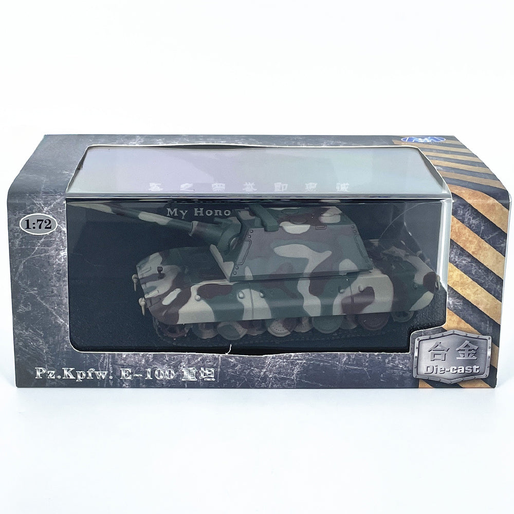 1/72 Scale Panzerkampfwagen E-100 WWII German Super-Heavy Tank Diecast Model