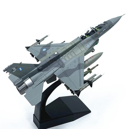 1/72 Scale F-16D Fighting Falcon Fighter Greece Air Force Diecast Model Aircraft