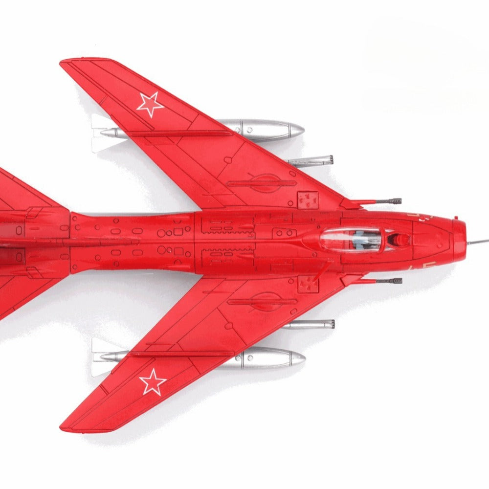 1/72 Scale Mikoyan-Gurevich MiG-19 Farmer Soviet Fighter Aircraft Diecast Model
