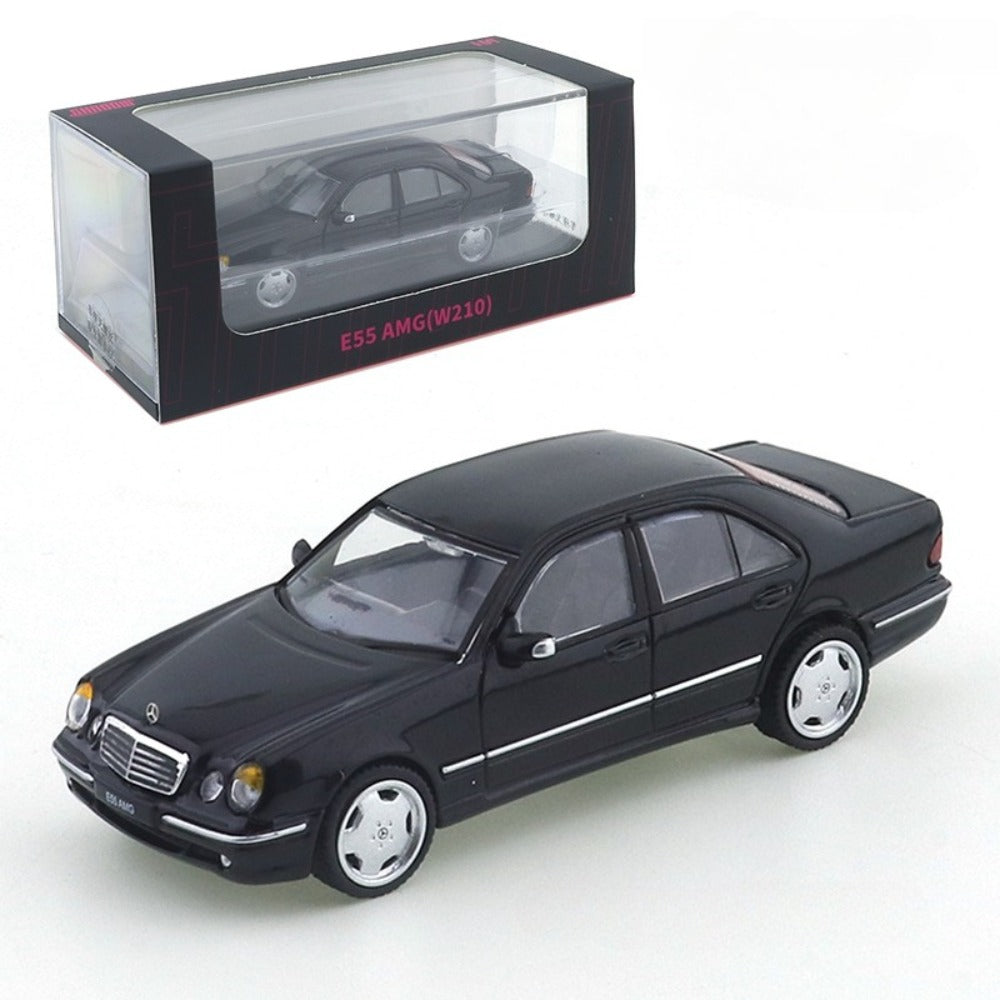 1/64 Scale Mercedes-Benz W210 E 55 AMG Saloon Diecast Model Car