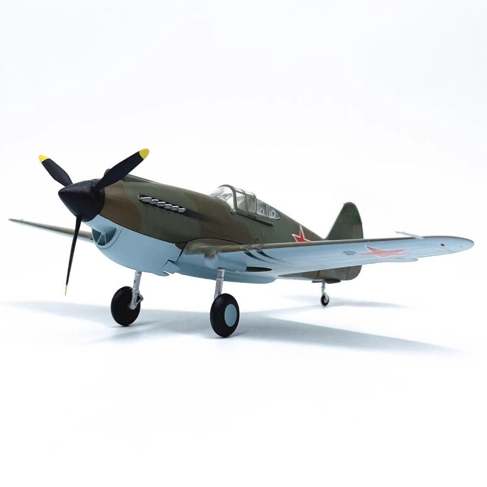 P-40 Warhawk Tomahawk Soviet Union fighter pre-built 1/72 scale plastic collectible WWII military aircraft model