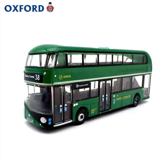 1/148 Scale London New Routemaster Route 38 Double-Deck Bus Diecast Model