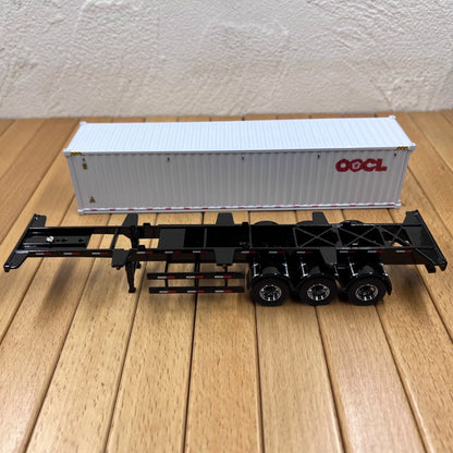 1/50 Scale Western Star 4900 SF Day Cab Tandem with Sea Container Truck Diecast Model