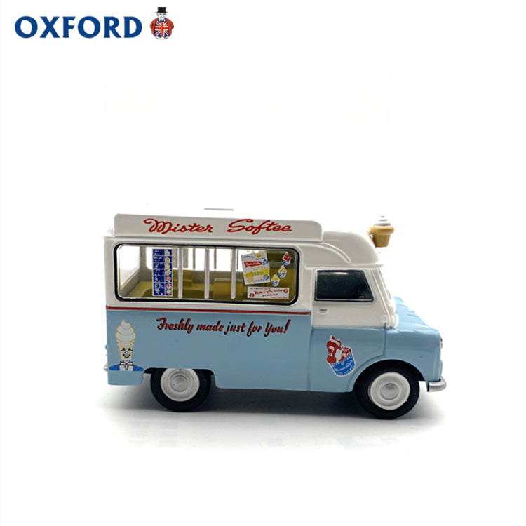 1/43 Scale Mr Softee Bedford CA Ice Cream Van Diecast Model โ old boy hobby