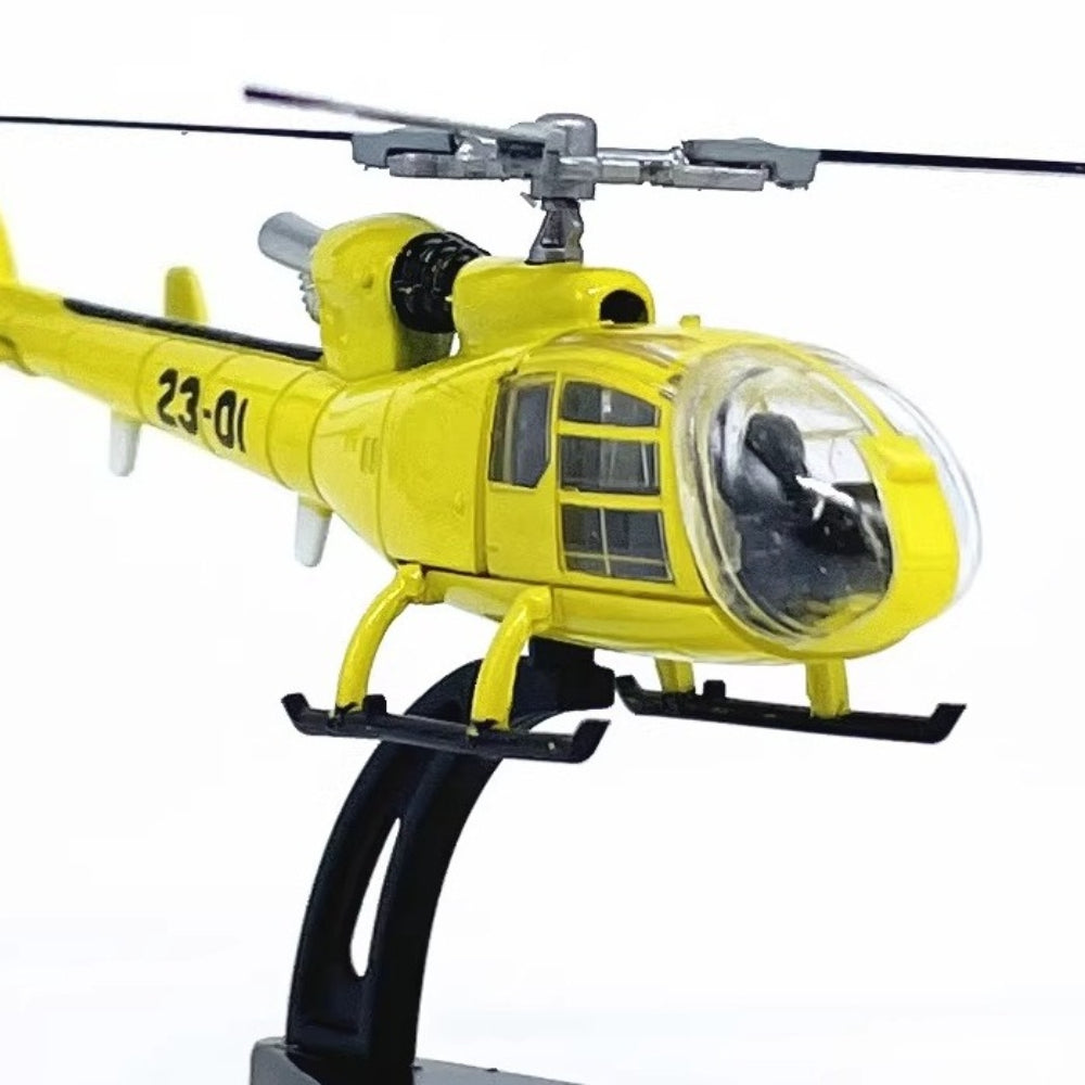 1/100 Scale Aérospatiale Gazelle SA 341 French Helicopter Diecast
