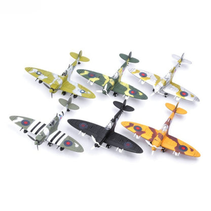 1/48 Scale Supermarine Spitfire WWII British Fighter Pre-built Plastic Collectible Model Aircraft