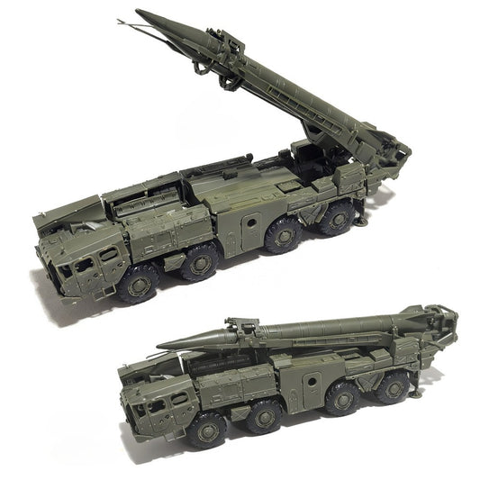 1/72 Scale R-17 Elbrus SS-1C Scud-B Tactical Ballistic Missile 9P117M TEL MAZ-543 Pre-built Plastic Collectible Model