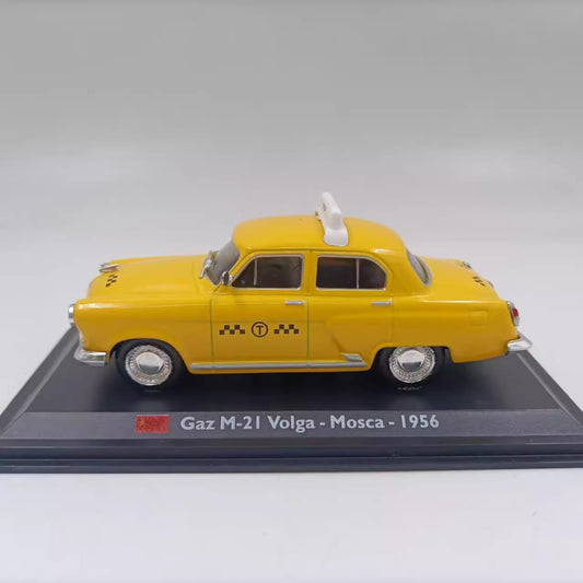 1/43 Scale 1956 GAZ M21 Volga Moscow Taxi Diecast Model Car