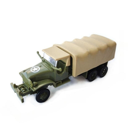 1/72 Scale GMC CCKW-353 US Military Truck Pre-built Plastic Collectible Model