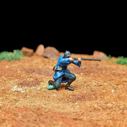 1/72 Scale Soldiers Painted Figures for Model Battlefield Dioramas