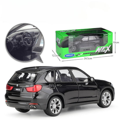 1/24 Scale BMW X5 Luxury Crossover SUV Diecast Model Car