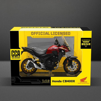 1/12 Scale Honda CB400X Adventure Touring Bike Diecast Model Motorcycle