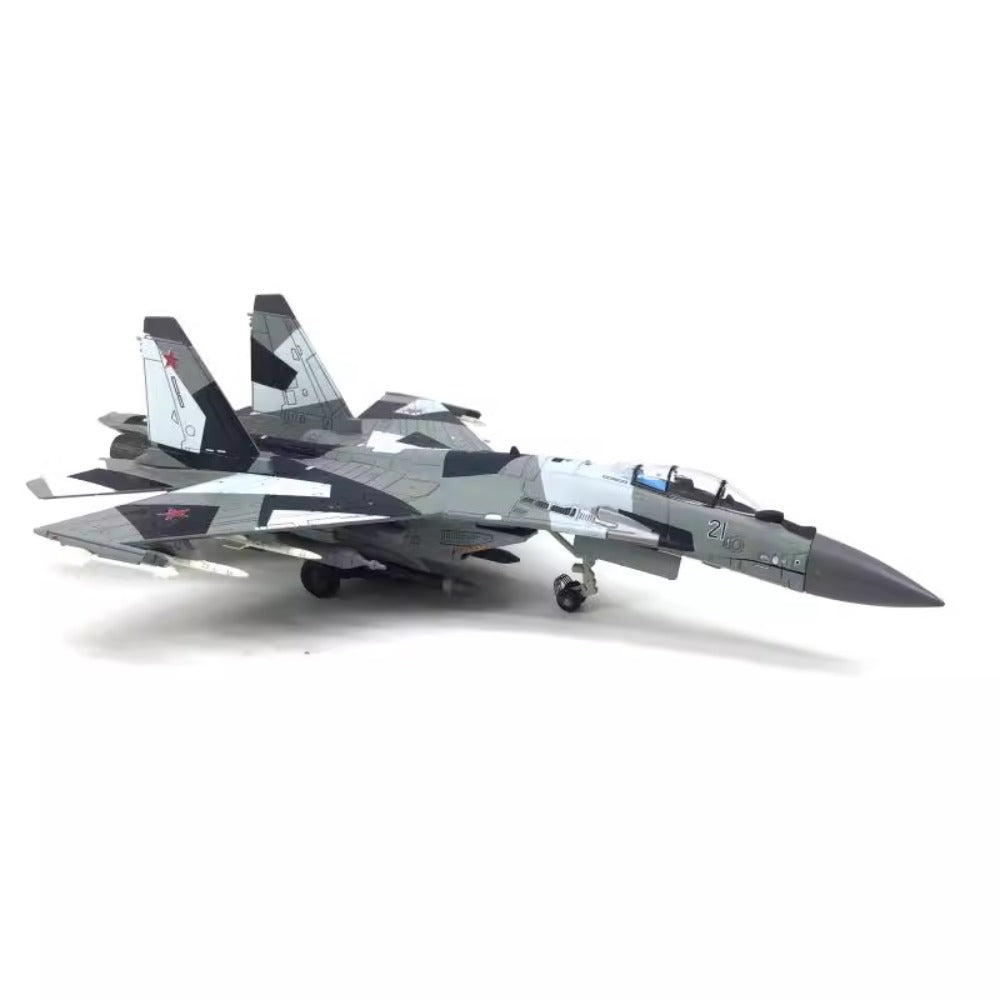 1/100 Scale Sukhoi Su-35 Super Flanker Fighter Diecast Model Aircraft