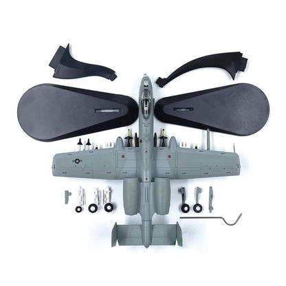 1/100 Scale A-10C Thunderbolt II Warthog USAF Close Air Support Attack Aircraft Diecast Model