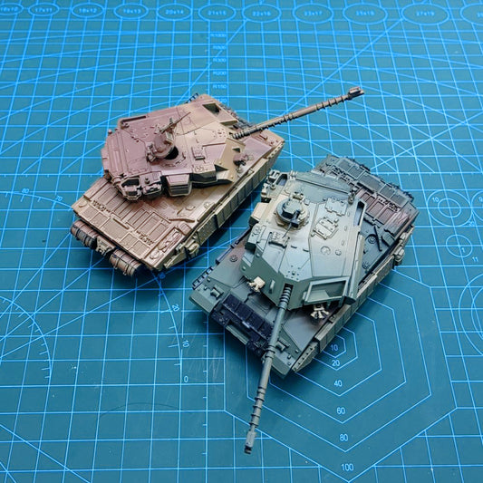 1/72 Scale FV4034 Challenger 2 British Main Battle Tank Pre-built Plastic Collectible Model