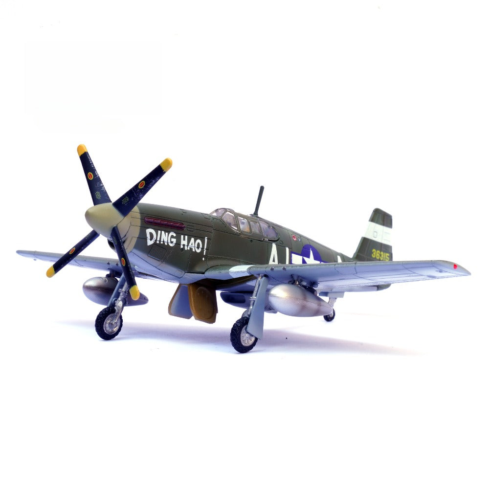 1/72 Scale P-51B Mustang Ding Hao! WWII Fighter USAAF 356FS 354FG Diecast Model Aircraft