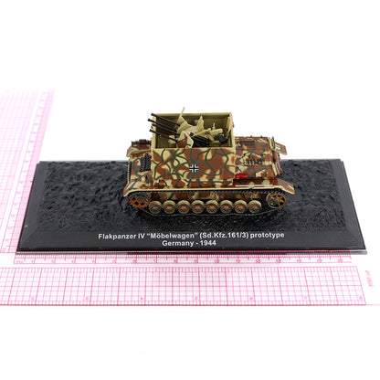 1/72 Scale 1944 Möbelwagen Sd.Kfz. 161/3 WWII German Self-Propelled Anti-Aircraft Gun Diecast Model