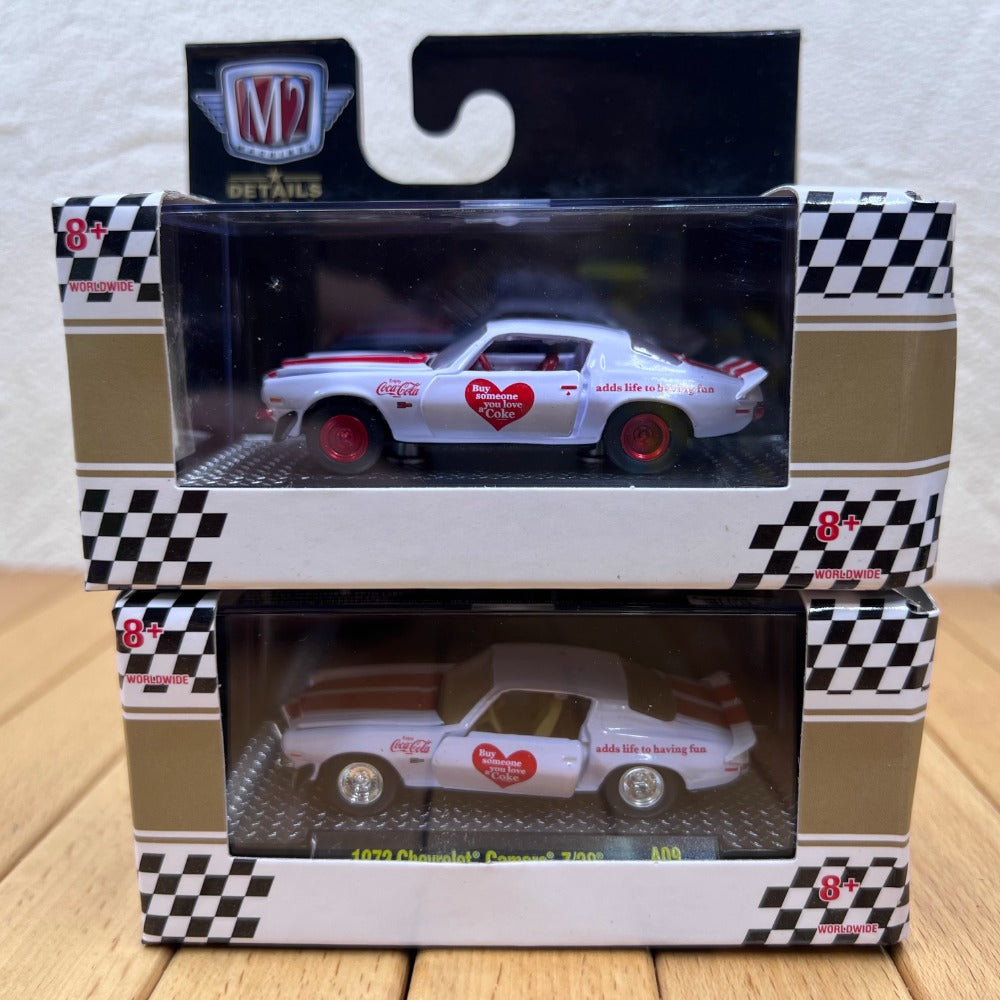 1/64 Scale 1972 Chevrolet Camaro Z/28 Coke Diecast Model Car