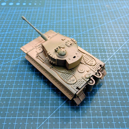 1/72 Scale Tiger I German WWII Heavy Tank Pre-built Plastic Collectible Model