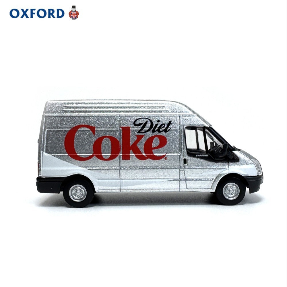 1/76 Scale 2006 Ford Transit LWB High Roof Diet Coke Diecast Model Car