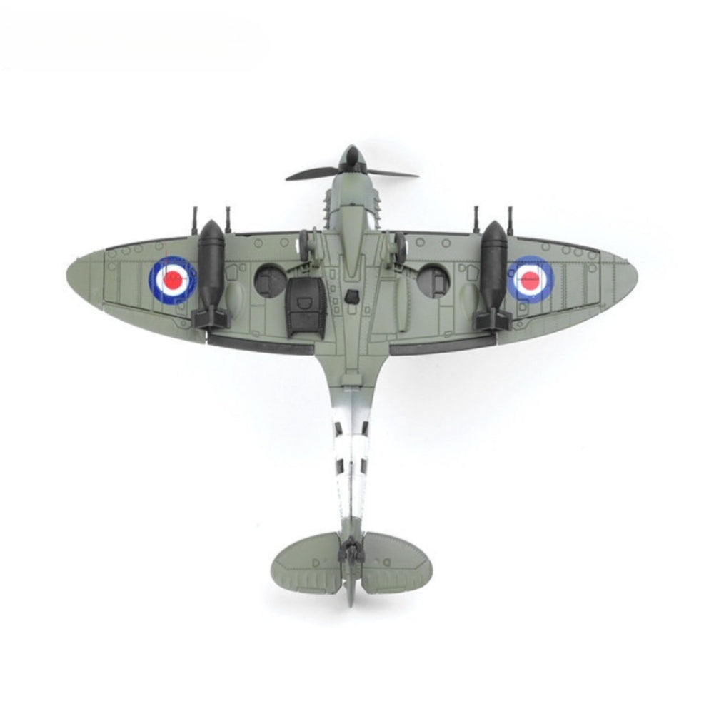 1/48 Scale Messerschmitt Bf 109 WWII German Monoplane Fighter Pre-built Plastic Collectible Model Aircraft