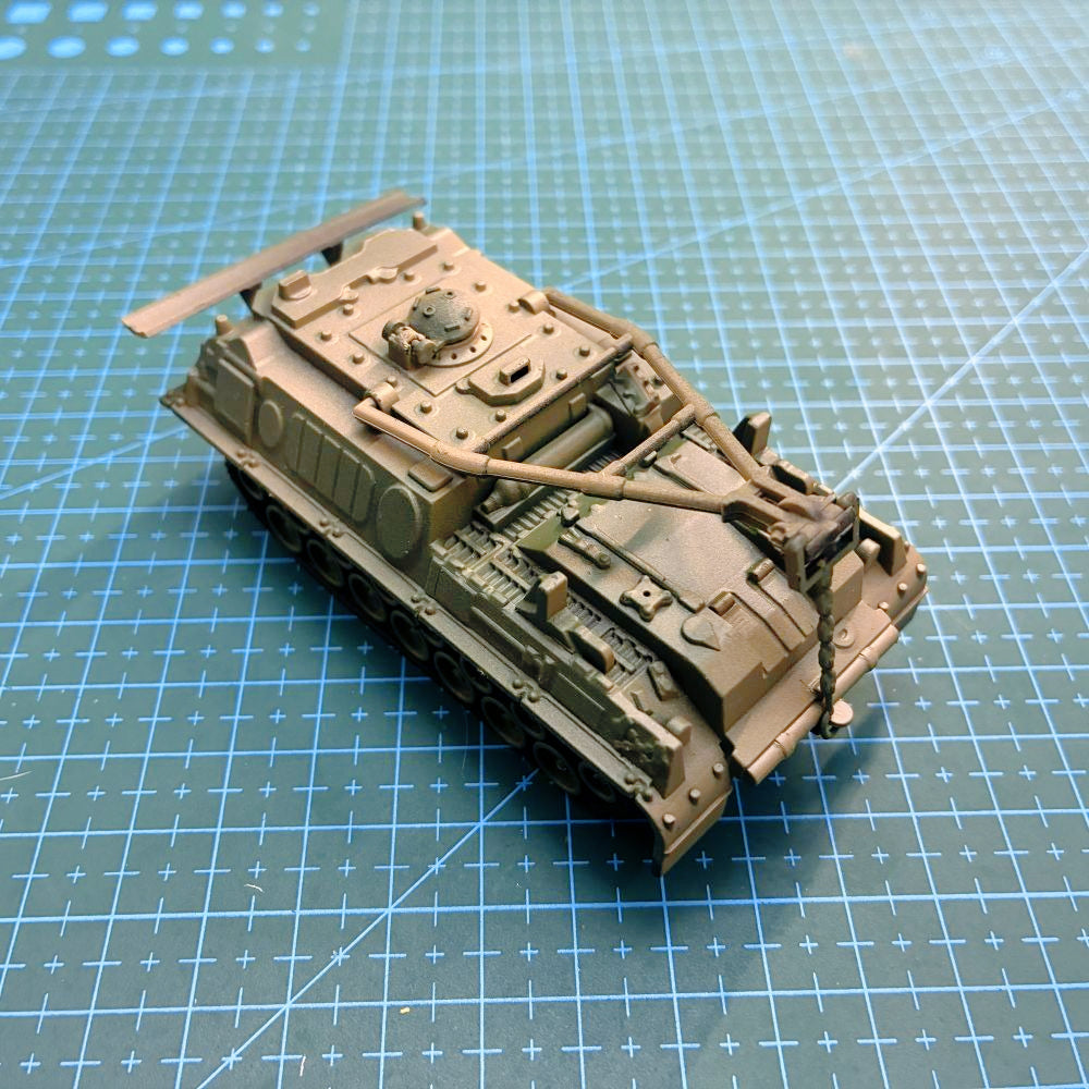 1/72 Scale M88A1 Armored Recovery Vehicle ARV Pre-built Plastic Collectible Model