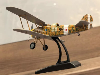 1/72 Scale IMAM Ro.37 Italian Reconnaissance Biplane Diecast Model Aircraft