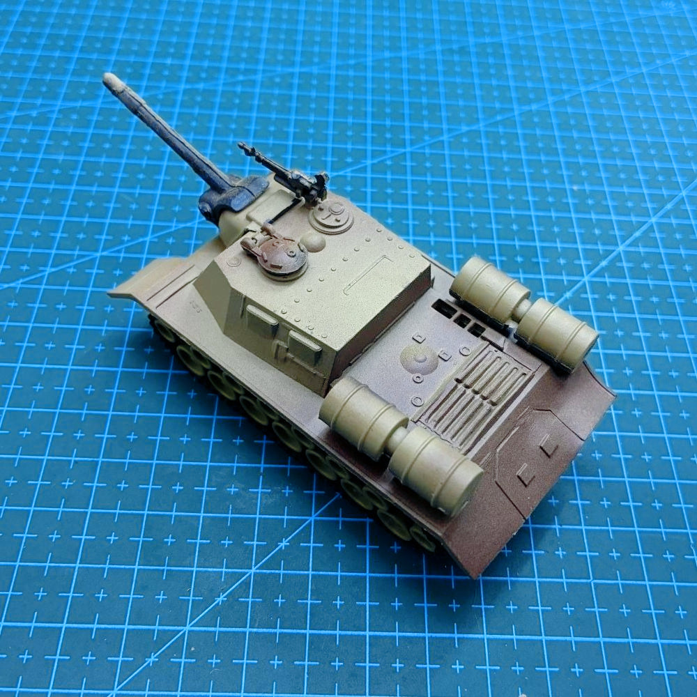 1/72 Scale ISU-152 Soviet Self-Propelled Heavy Assault Gun Pre-built Plastic Collectible Model