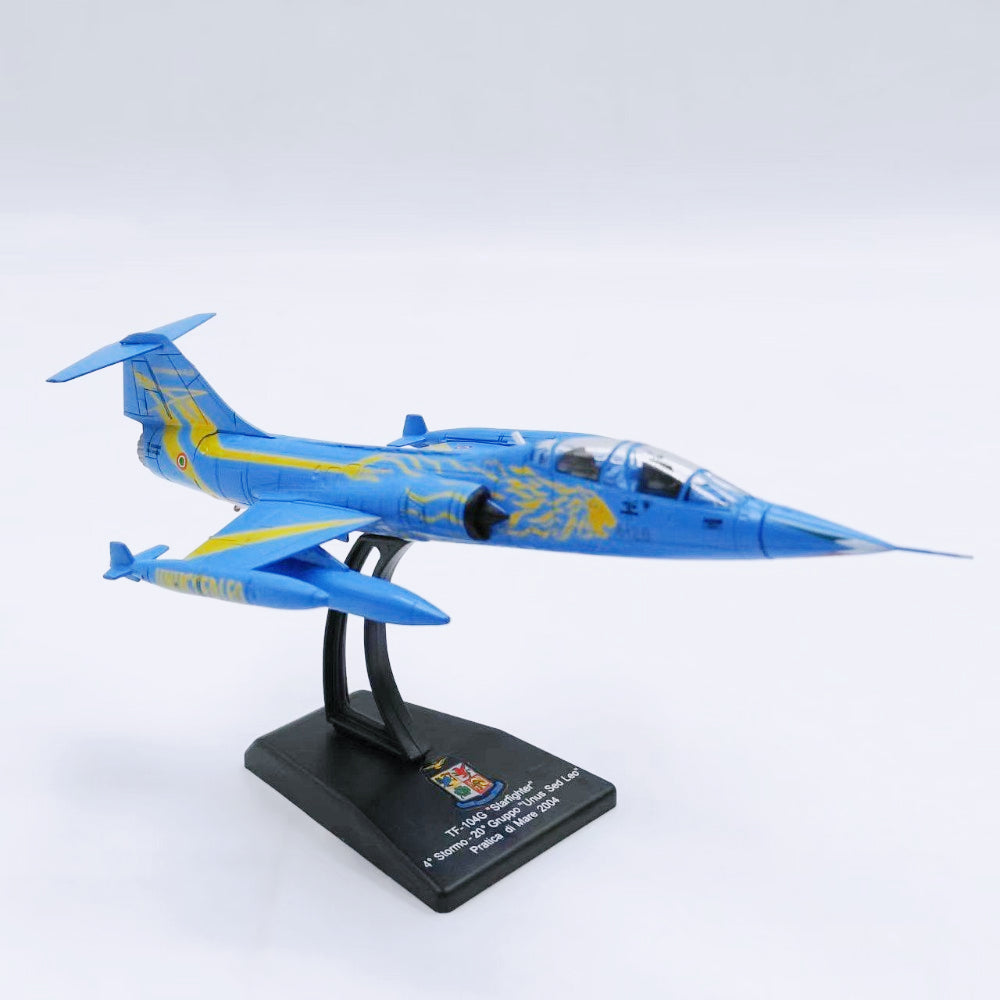 1/100 Scale Lockheed F-104 Starfighter Fighter Bomber Diecast Model Aircraft
