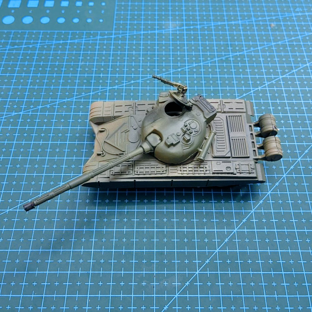 1/72 Scale T-72M1 Soviet Main Battle Tank Pre-built Plastic Collectible Model