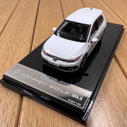 1/64 Scale Volkswagen Golf Mk8 Diecast Model Car