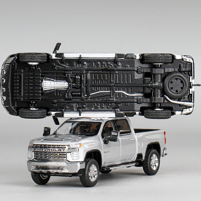 1/64 Scale Chevrolet Silverado Truck Diecast Model Car