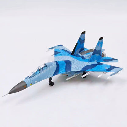 1/100 Scale Sukhoi Su-30 Russian Fighter Diecast Model Aircraft