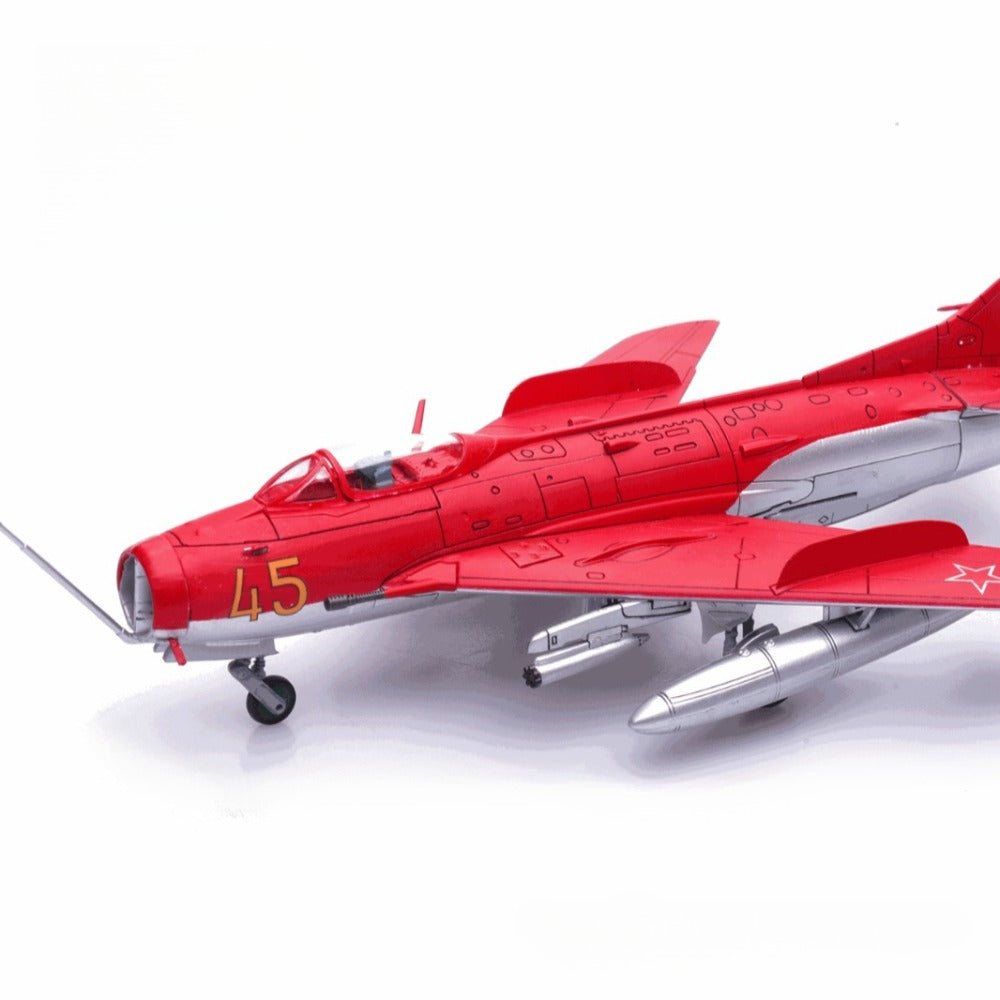 1/72 Scale Mikoyan-Gurevich MiG-19 Farmer Soviet Fighter Aircraft Diecast Model