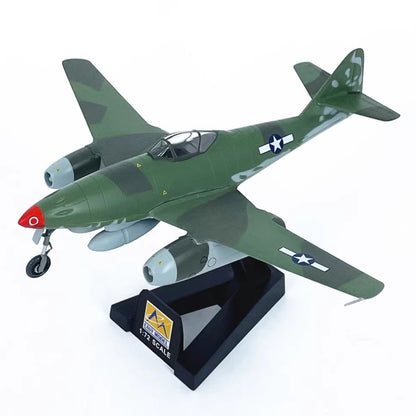 Me 262 A-1a Schwalbe fighter aircraft pre-built 1/72 scale plastic collectible WWII German fighter model