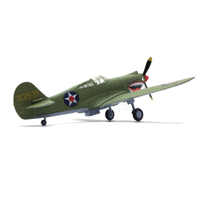 1/72 Scale Curtiss P-40 Warhawk American Fighter-Bomber Flying Tiger Diecast Model Aircraft