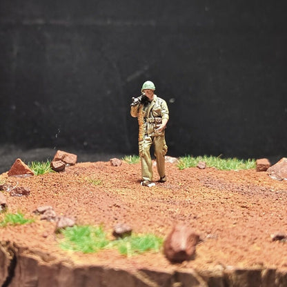 1/72 Scale US Soldiers Painted Figures for Model Dioramas