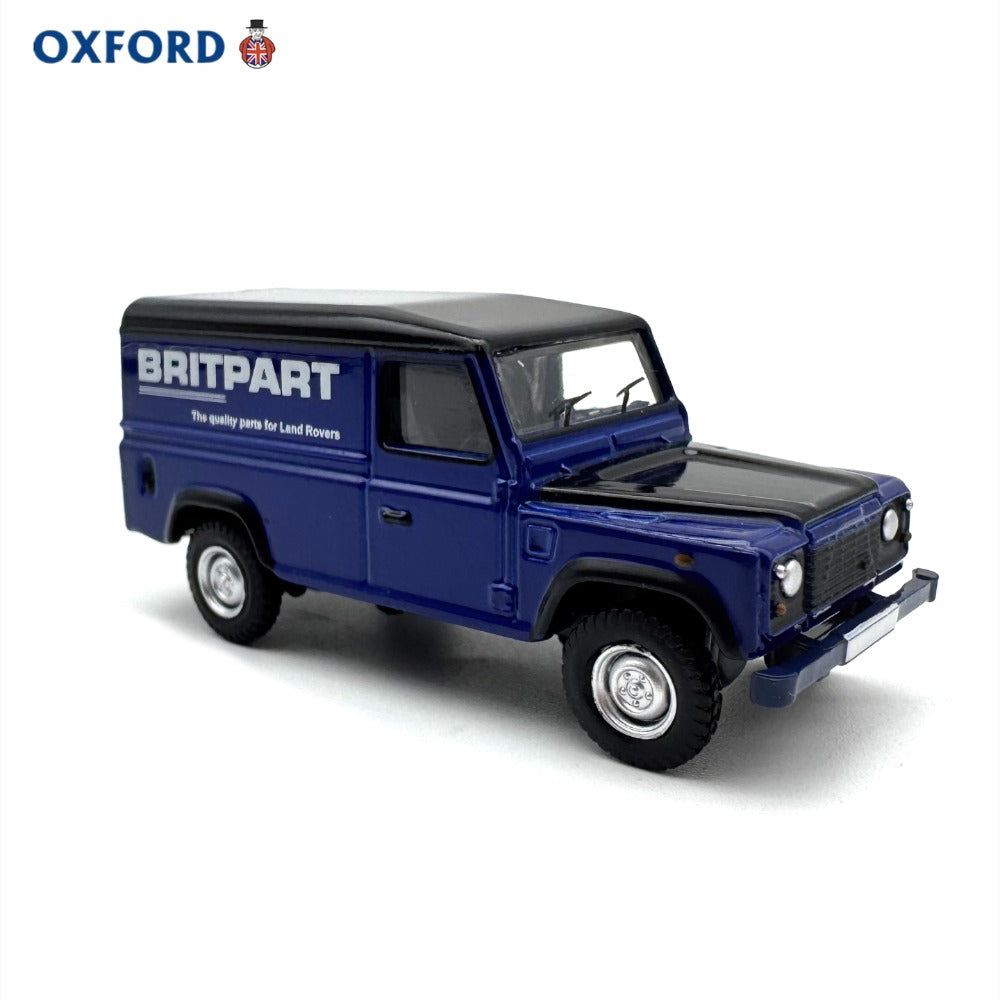 1/76 Scale Land Rover Defender LWB Britpart Diecast Model Car