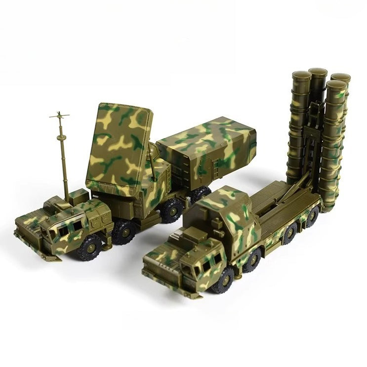 1/72 Scale S-300 Russian Surface-To-Air Missile System Pre-built Plastic Collectible Model