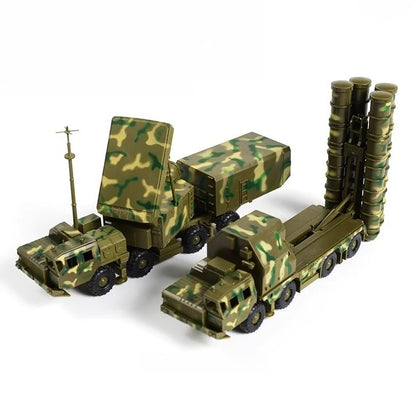 1/72 Scale S-300 Russian Surface-To-Air Missile System Pre-built Plastic Collectible Model