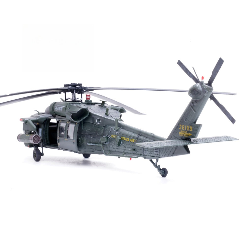 1/72 Scale Sikorsky MH-60L Black Hawk Military Utility Helicopter US Army Super 64 Razor's Edge Diecast Model