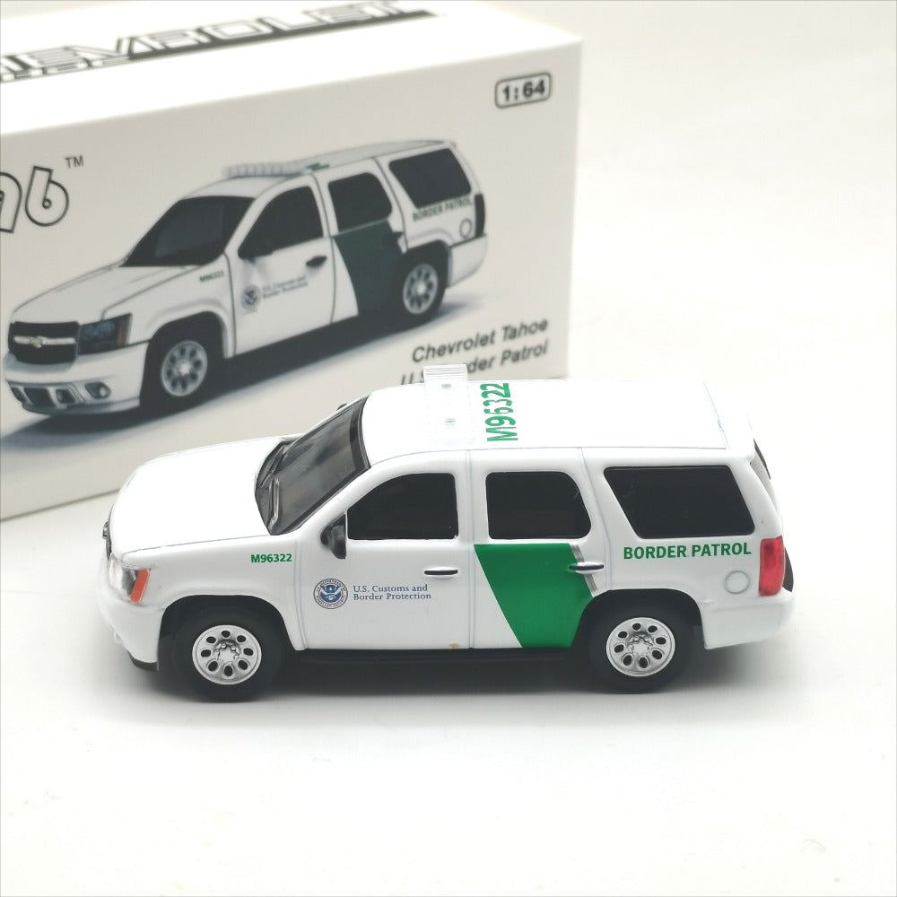 1/64 Scale Chevrolet Tahoe US Boarder Patrol Diecast Model Car