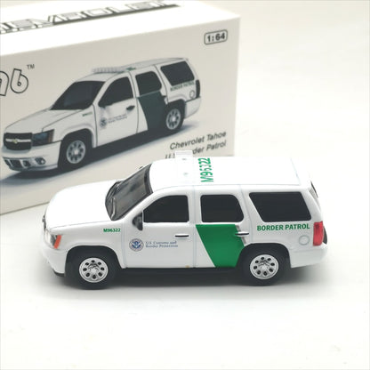 1/64 Scale Chevrolet Tahoe US Boarder Patrol Diecast Model Car