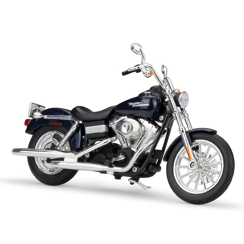 1/12 Scale Harley-Davidson Dyna FXDBI Street Bob Super Glide Sport Diecast Model Motorcycle