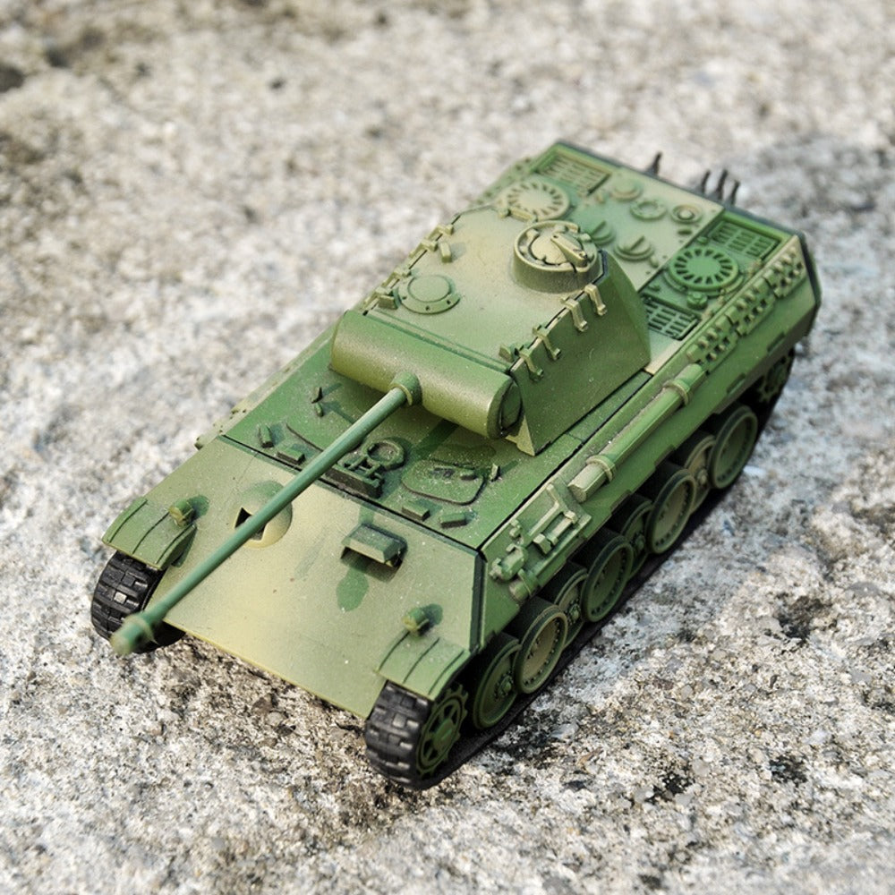 1/72 Scale Panzerkampfwagen V Panther WWII German Medium Tank Pre-built Plastic Collectible Model