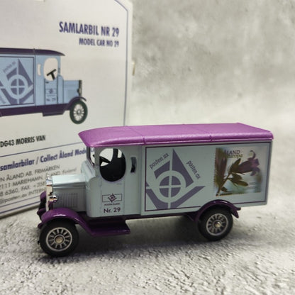 1/76 Scale 1931 DG43 Morris Van Åland Post Diecast Model
