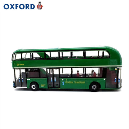 1/148 Scale London New Routemaster Route 38 Double-Deck Bus Diecast Model