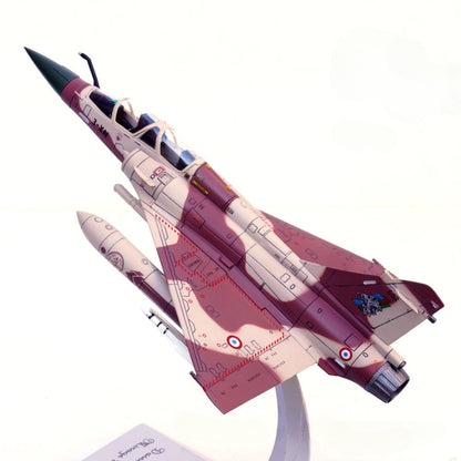 1/72 Scale Dassault Mirage 2000D 133 Couteau Delta Nancy-Ochey Air Base French Jet Fighter Diecast Model Aircraft